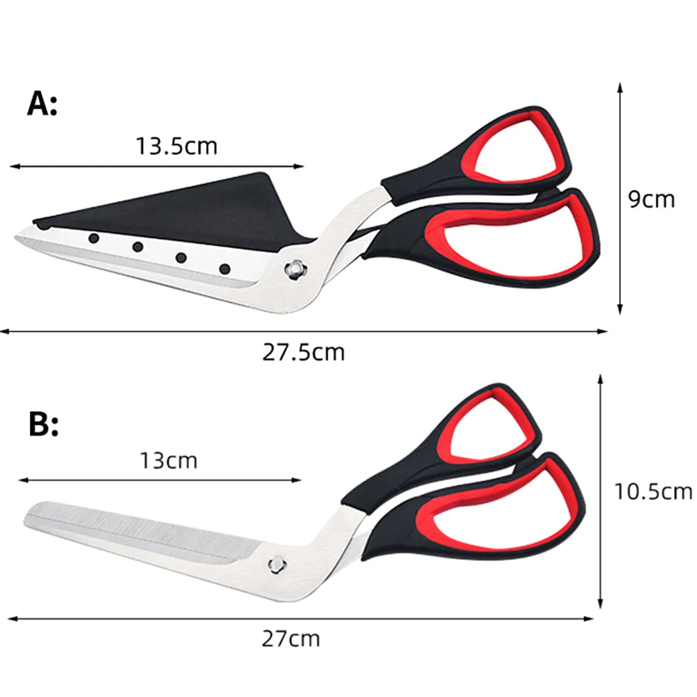 Yazijico™ Professional Pizza Scissors Detachable Sharp - Yazijico™ 