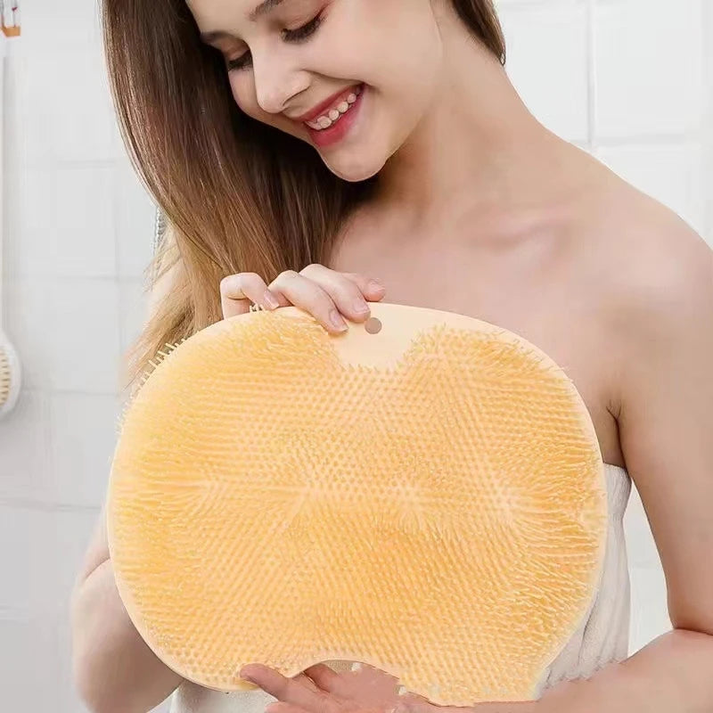 Shower Scrubber Massager Back Sucker Brush | Yazijico™ 