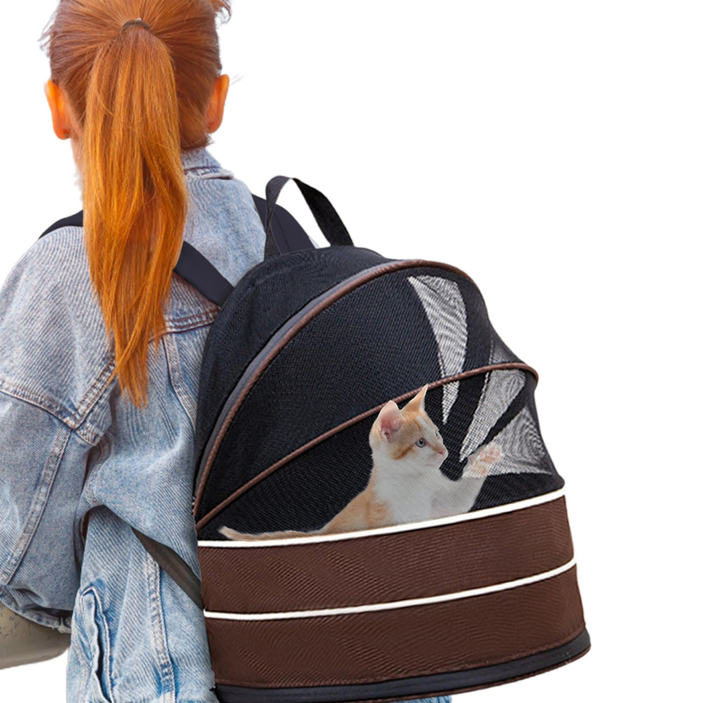 Pet Backpack Carrier Summer Breathable | Yazijico™ 