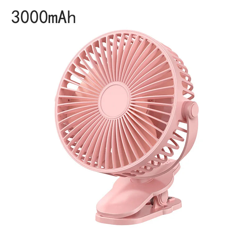 Fan Rechargeable Portable Adjustable Strong  