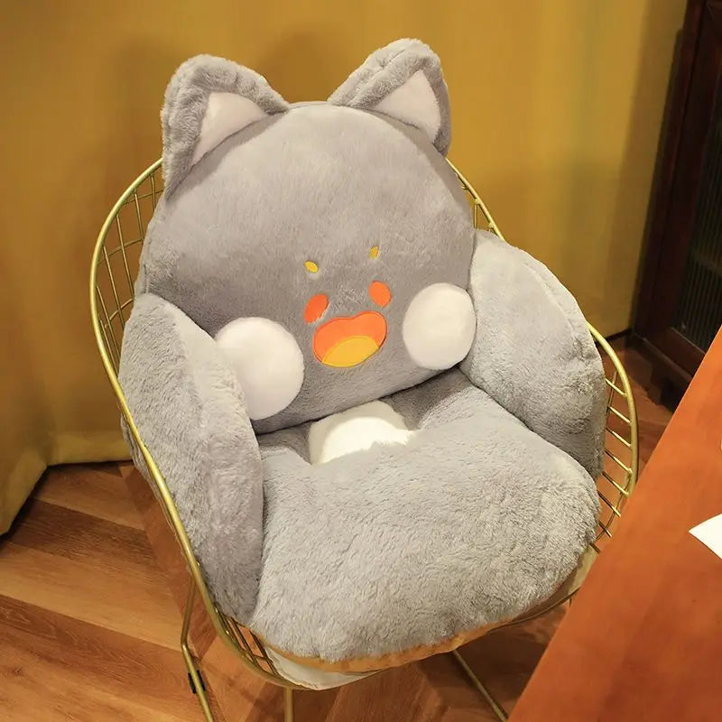 Cat Cushion Pillow,Comfy Kawaii Chair | Yazijico™ 