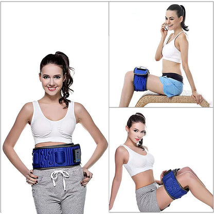 Abdominal Muscle Trainer Electric Belt Vibration Slimming