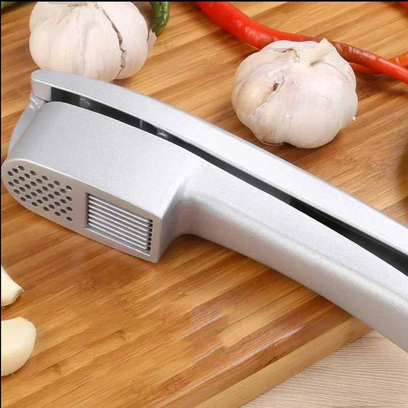 2 In 1 Multifunctional Garlic Press Garlic Slicer Zinc | Yazijico™