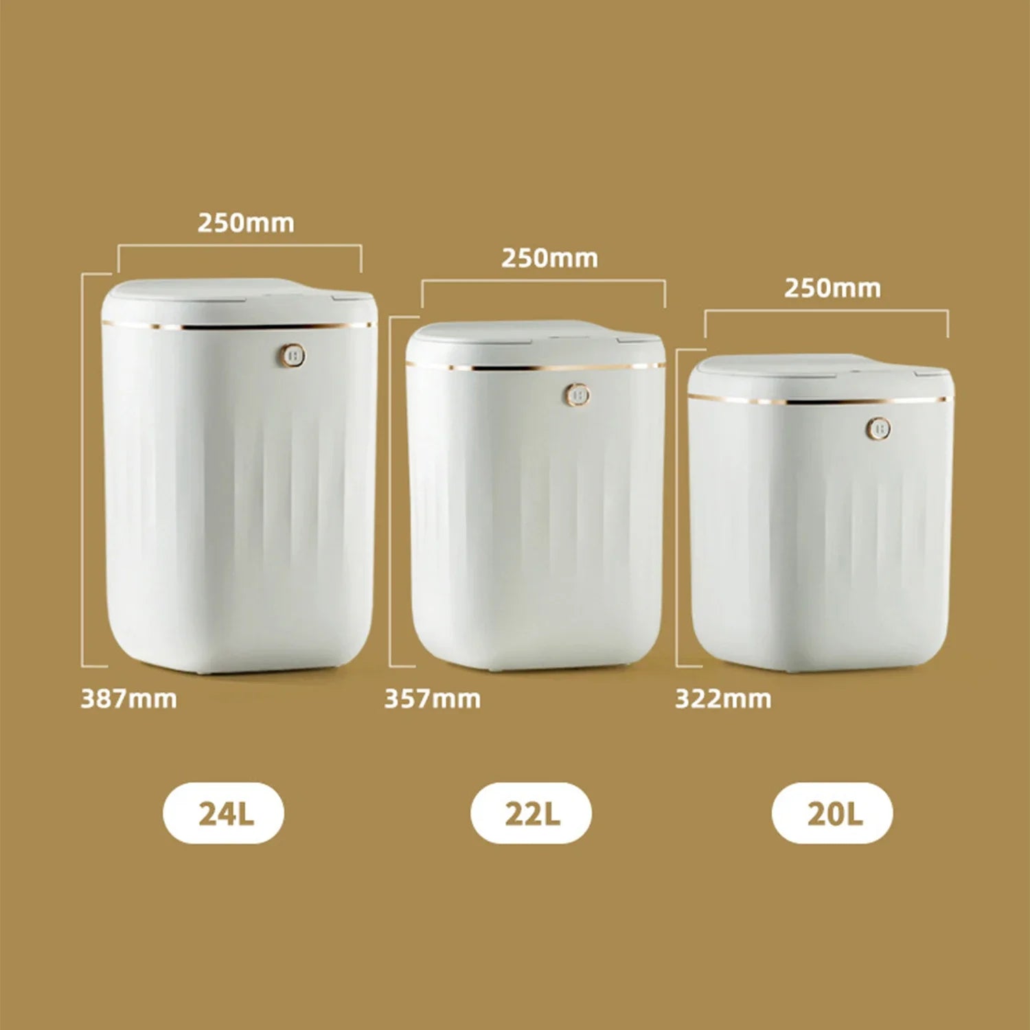 Yazijico™ Bathroom Sensor Electric Smart Trash - Yazijico™ 