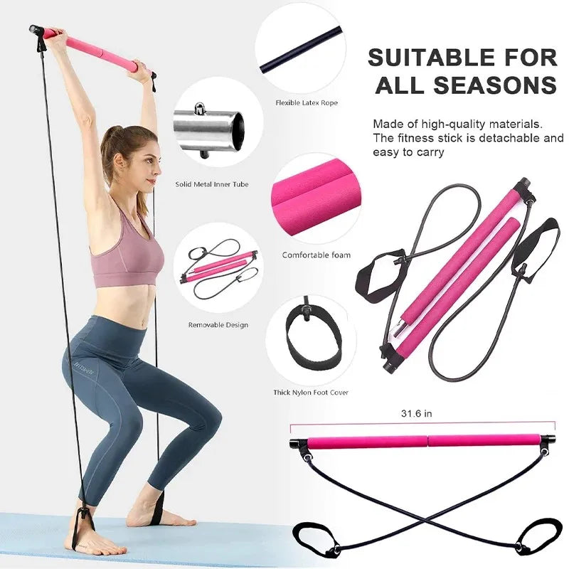 Multifunctional Pilates Bar Combination Fitness Yoga 