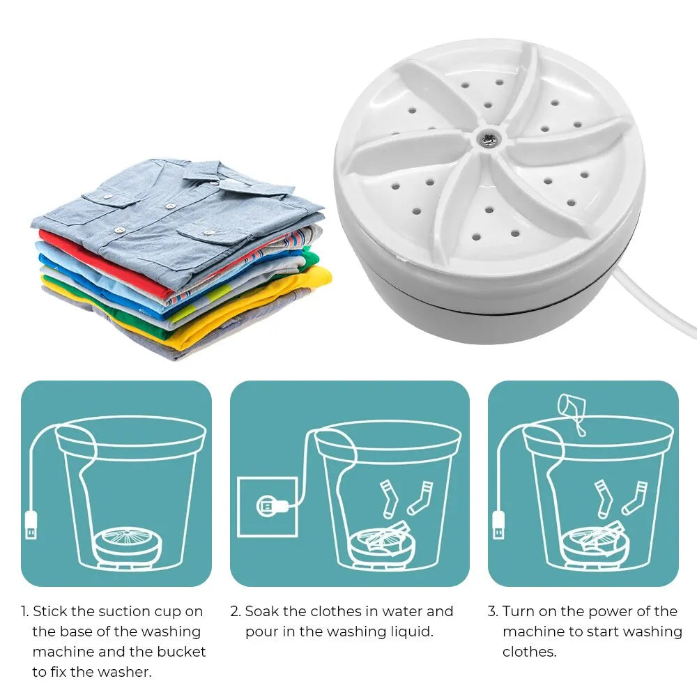 Yazijico™ Mini Washing Machine - Yazijico™ 