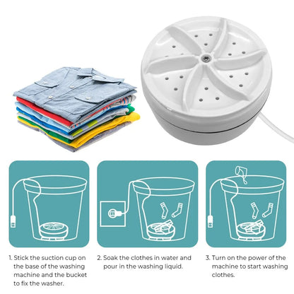 Yazijico™ Mini Washing Machine - Yazijico™ 