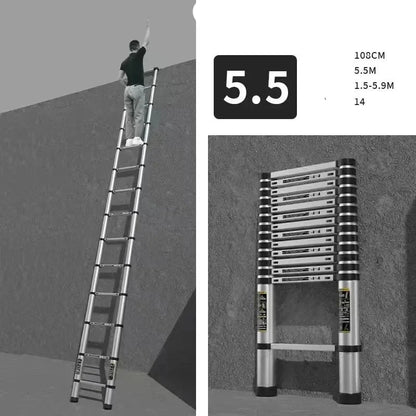 Alloy Telescopic Step Ladder Multi-functional | Yazijico™ 