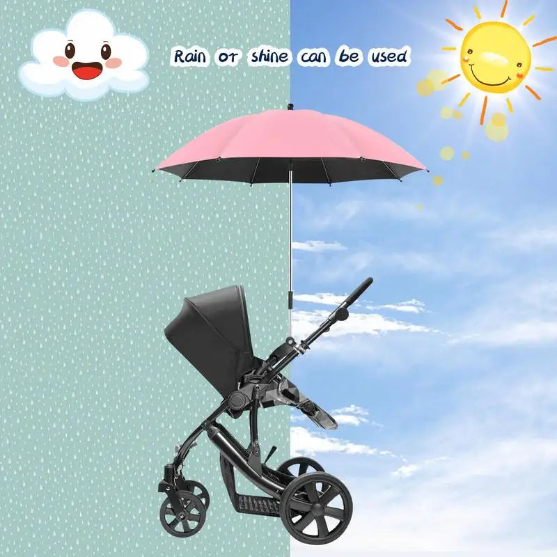 Baby Stroller Parasol Universal Waterproof Pram Umbrella