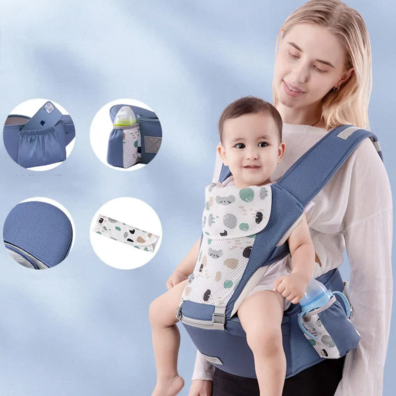 Newborn Ergonomic Baby Carrier Backpack Infant | Yazijico™ 