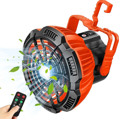 Yazijico™ Camping Fan Light with Remote Control - Yazijico™ 