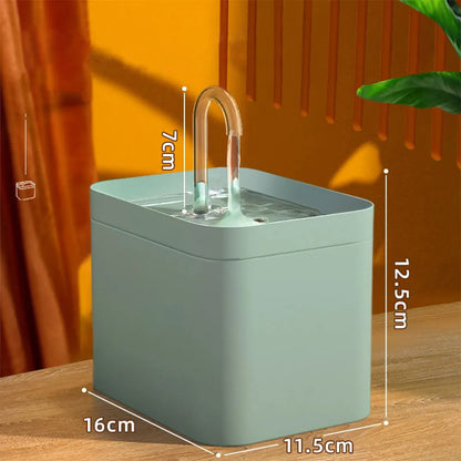 Ultra-Quiet Cat Water Fountain Filter | Yazijico™ 