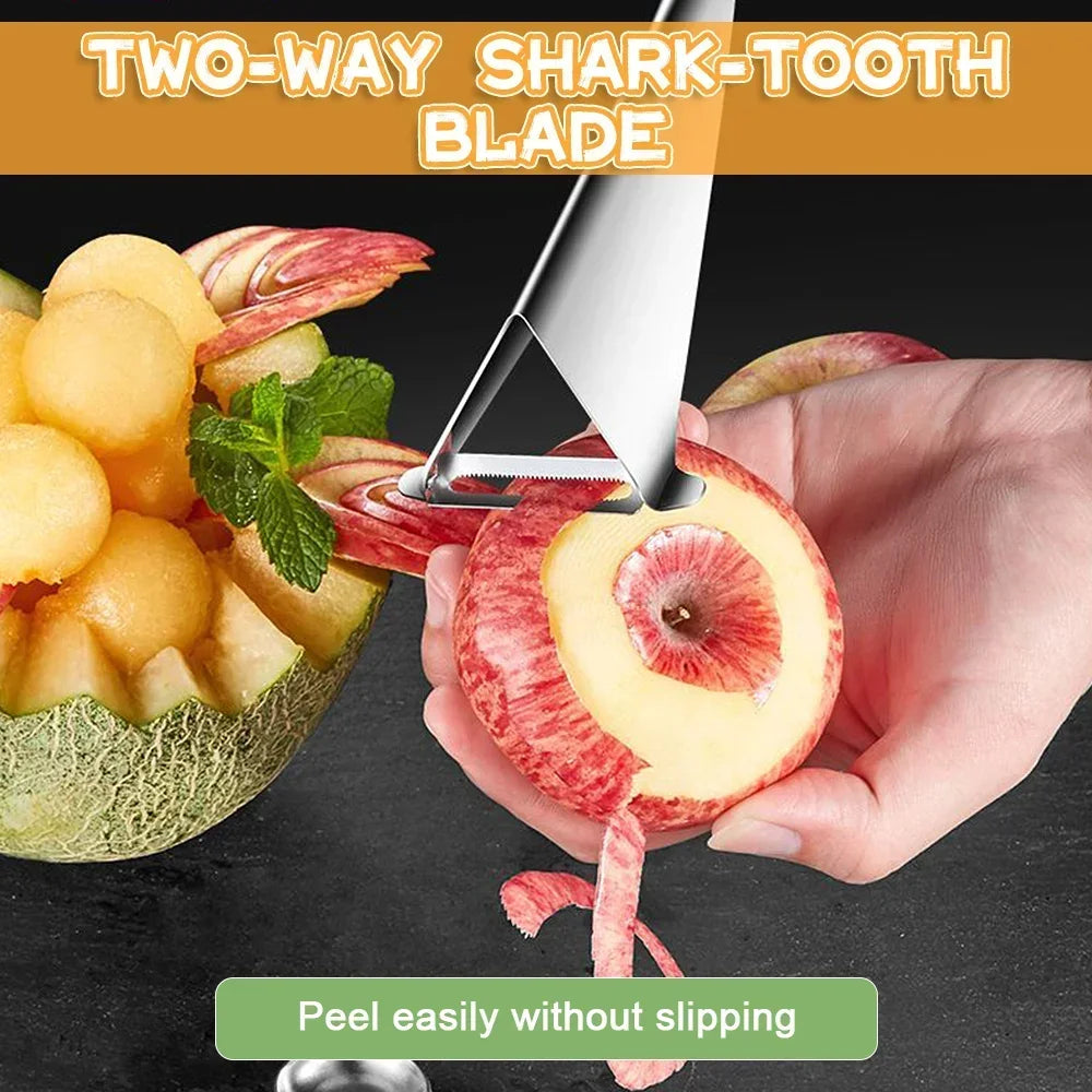 Fruit Carving Knife Slicer Fruit Platter