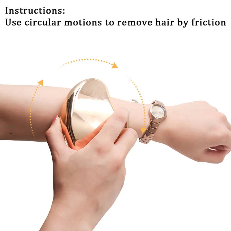 Nano Crystal Physical Hair Removal Eraser Glass | Yazijico™