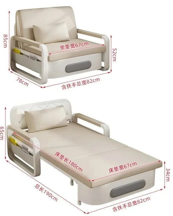 Double use folding single sofa bed | Yazijico™ 