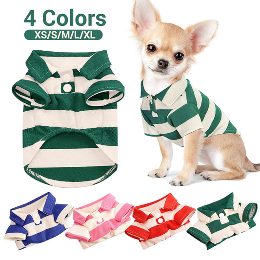 Pet Dog  Shirt Summer Dog Clothes Casual Clothing | Yazijico™