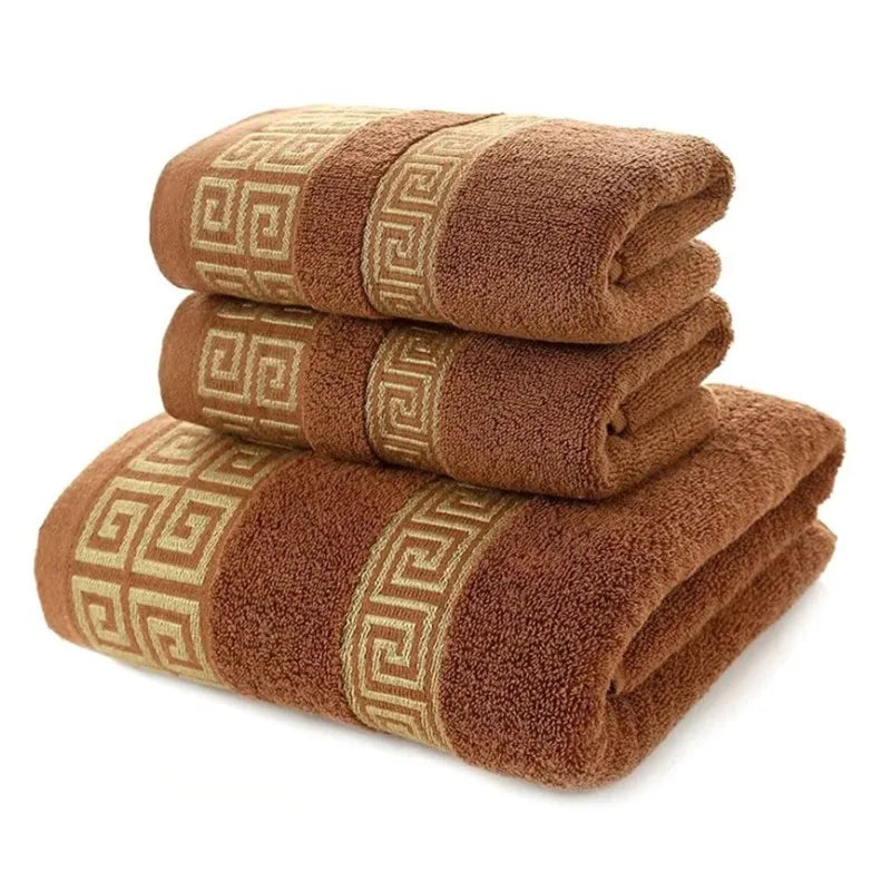 Bath Towels Set for Bathroom 100% Cotton Soft  | Yazijico™