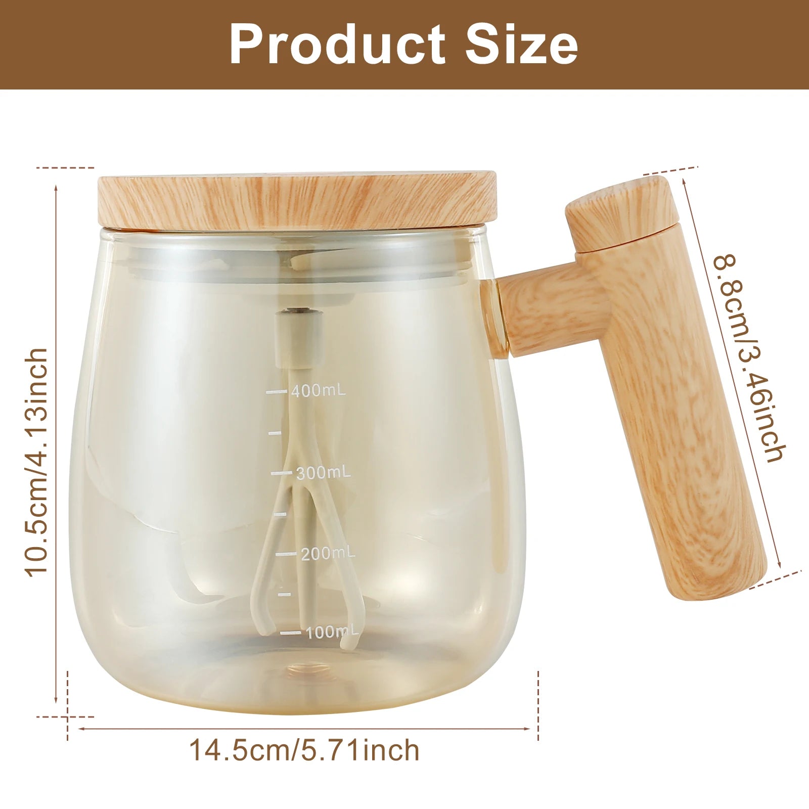 Self Stirring Coffee Cup | Yazijico™ 