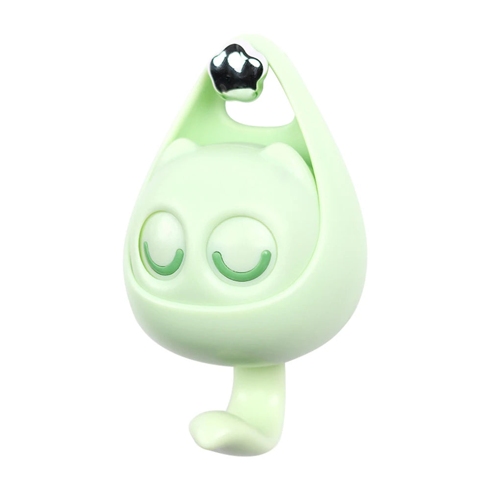 Home Cartoon Creative Cat Hook Cute Macaron Blinking Eyes Punch Free Traceless Hook Coat Hat Sundry Storage Hook