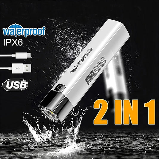 Yazijico™ Portable 2 IN 1 Ultra Bright  LED Flashlight Torch - Yazijico™ 