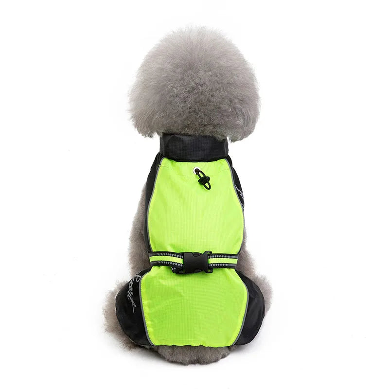 Dog Raincoat for Small Large Dog Cat Clothes Waterproof  | Yazijico™