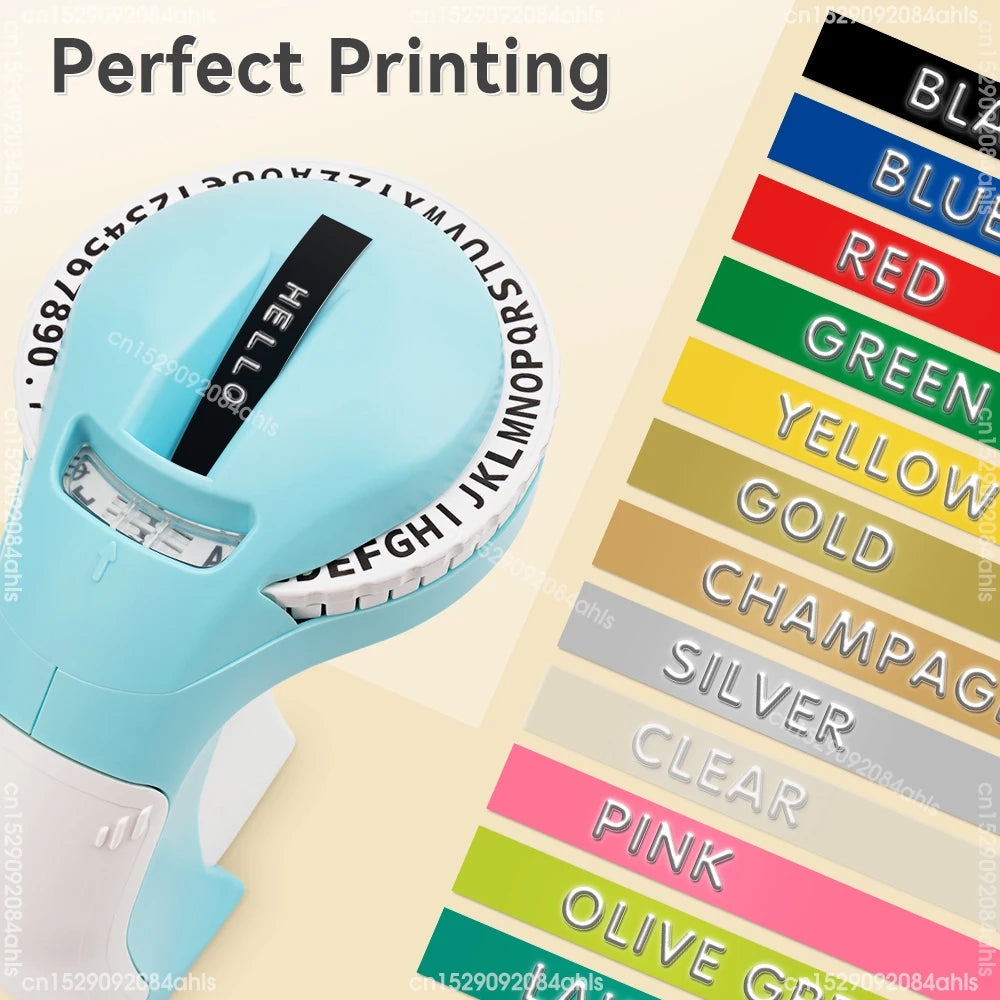 Embossing Manual Typewriter Hand Printing