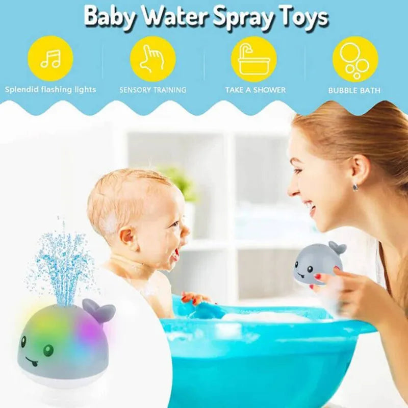 Yazijico™ Baby Light Up Bath Toys Whale Automatic Sprinkler - Yazijico™ 