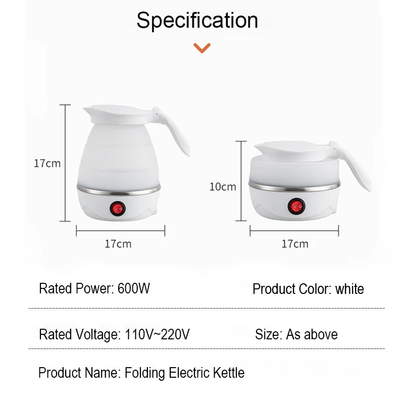 Household Travel Folding Kettle  Electric Portable Boiling | Yazijico™ 