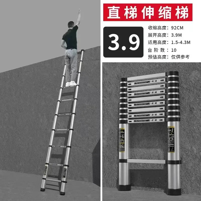 Alloy Telescopic Step Ladder Multi-functional | Yazijico™ 