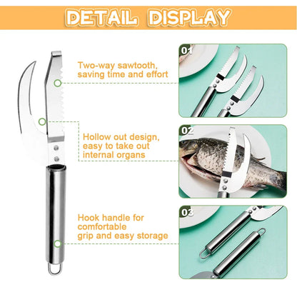 Stainles Fish Scales Scraping Graters 