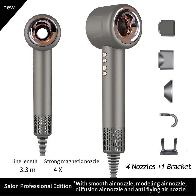 Hair Dryer Hight Speed Hair Care Styling Negative | Yazijico™ 