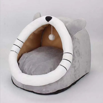 Bed For Cats Pet Basket Cat Bed Cozy Kitten Cushion | Yazijico™  