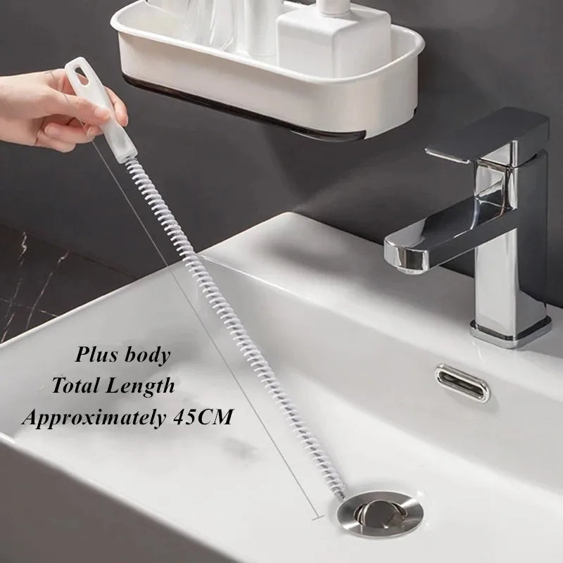 Yazijico™ Pipe Dredging Brush Bathroom Hair Sewer Sink - Yazijico™ 