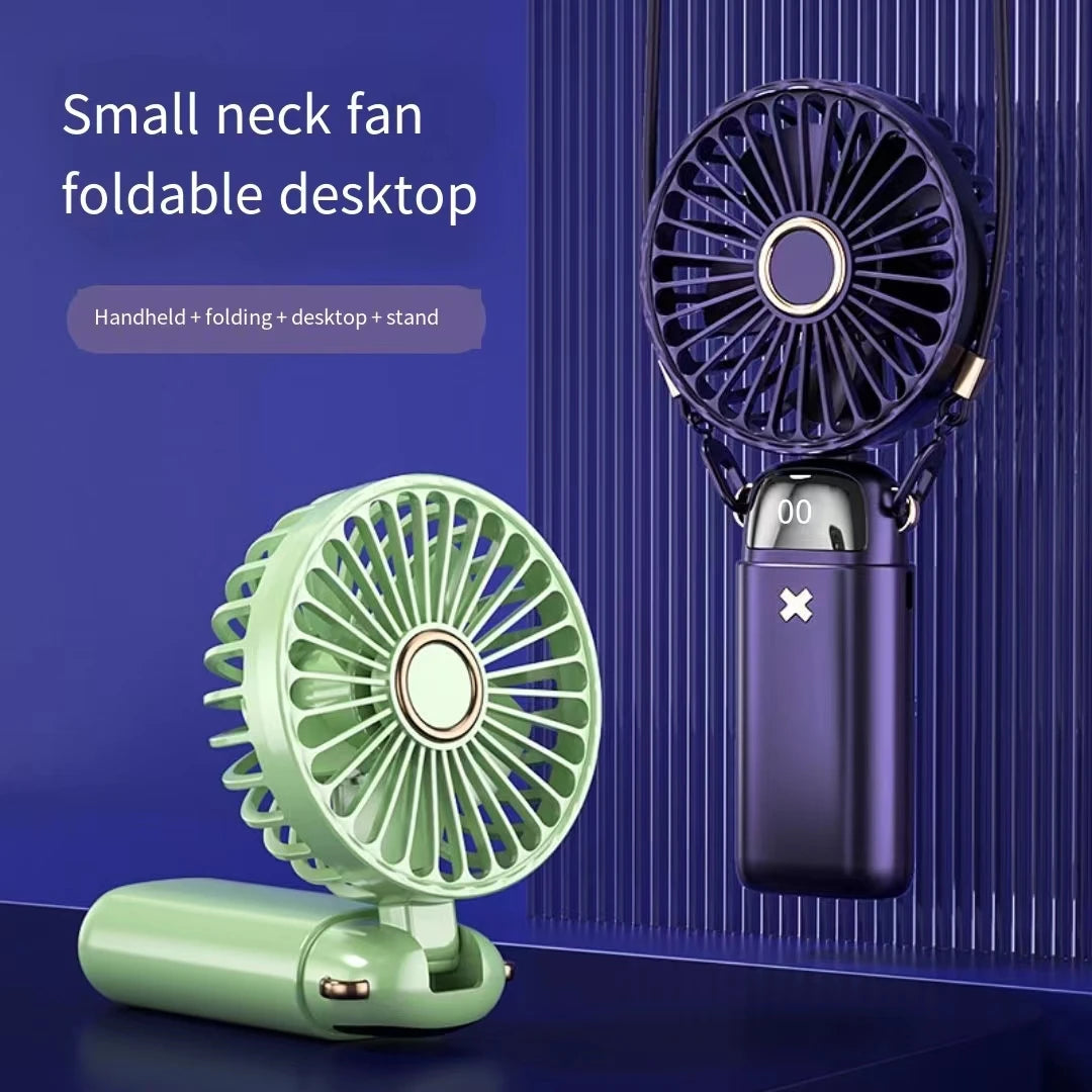 Fan Silent Desktop Small Fan Handheld Electric | Yazijico™