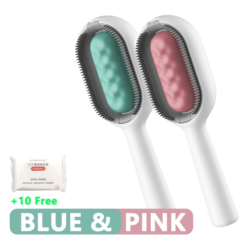 Hair Remover Brush for Dog Cat Silicone Pet Grooming | Yazijico™ 