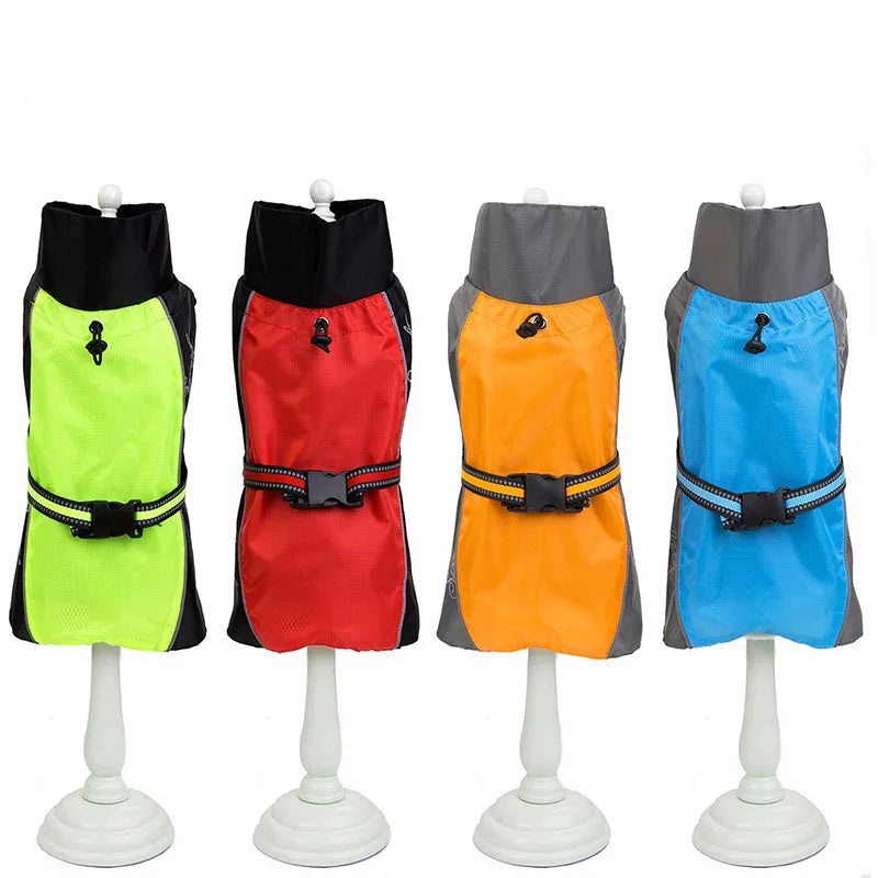 Dog Raincoat for Small Large Dog Cat Clothes Waterproof  | Yazijico™