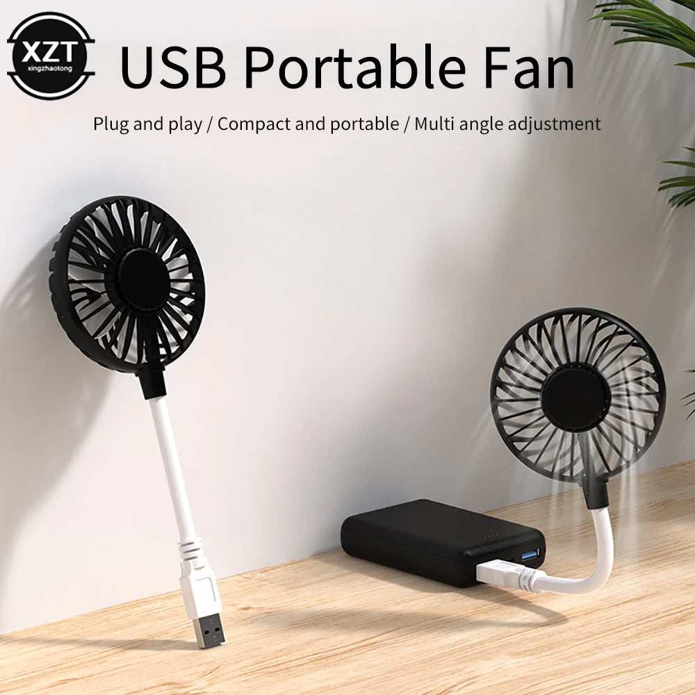 Mini Fan Plug And Play Usb For Power Bank | Yazijico™ 