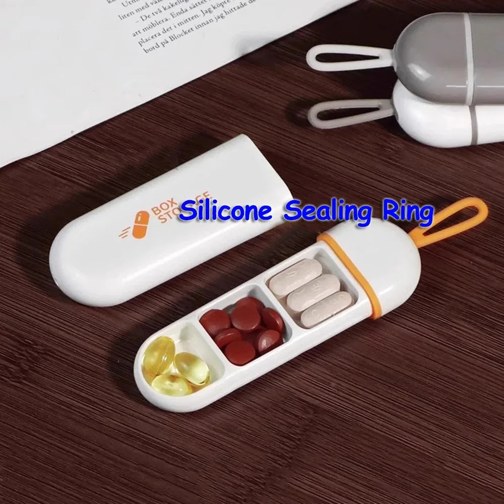 Yazijico™ Compartment Pill Box Daily Pill Organizer - Yazijico™ 