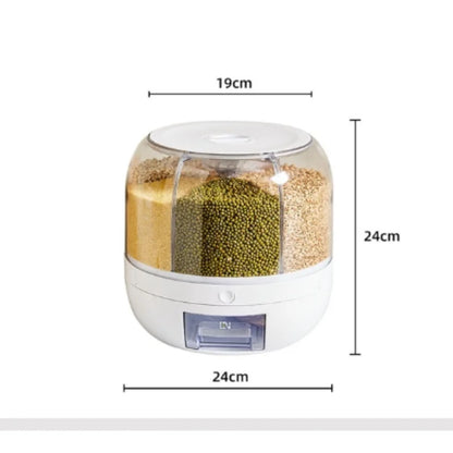 Yazijico™ 360 Degree Rotating Rice Dispenser - Yazijico™ 