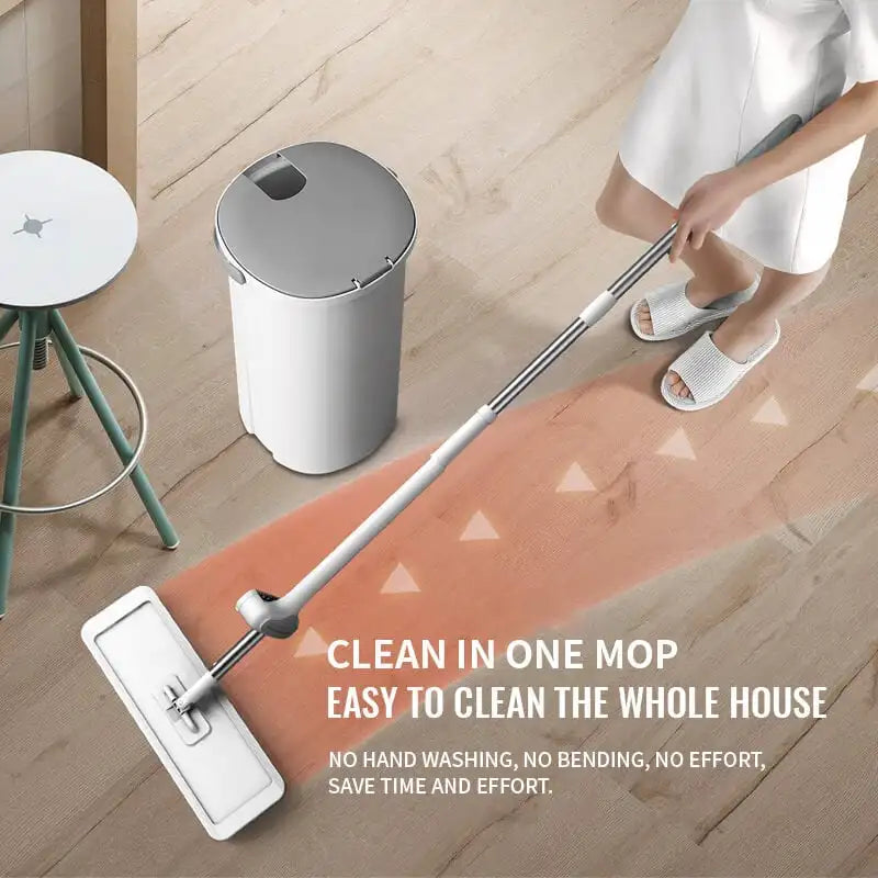 Yazijico™ Lazy Person's Self-Washing Flat Mop - Yazijico™ 