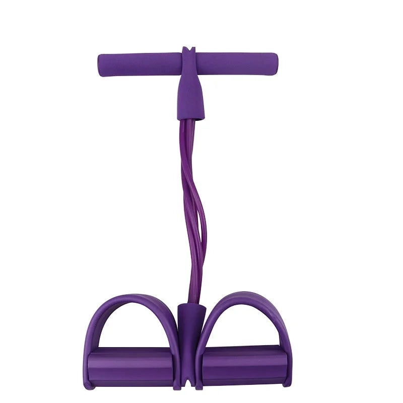Fitness Gum Resistance Bands Latex Pedal Exerciser 