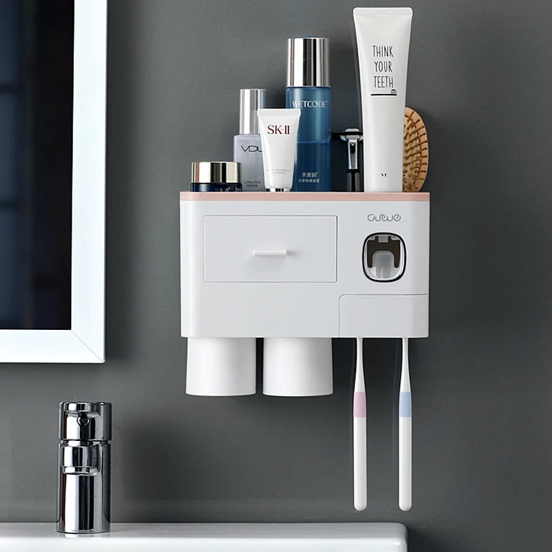 Bathroom organizer Set Toothbrush | Yazijico™ 