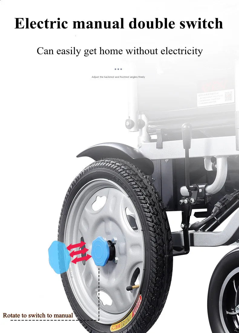 Elderly mobility vehicles disabled Lithium battery electric 