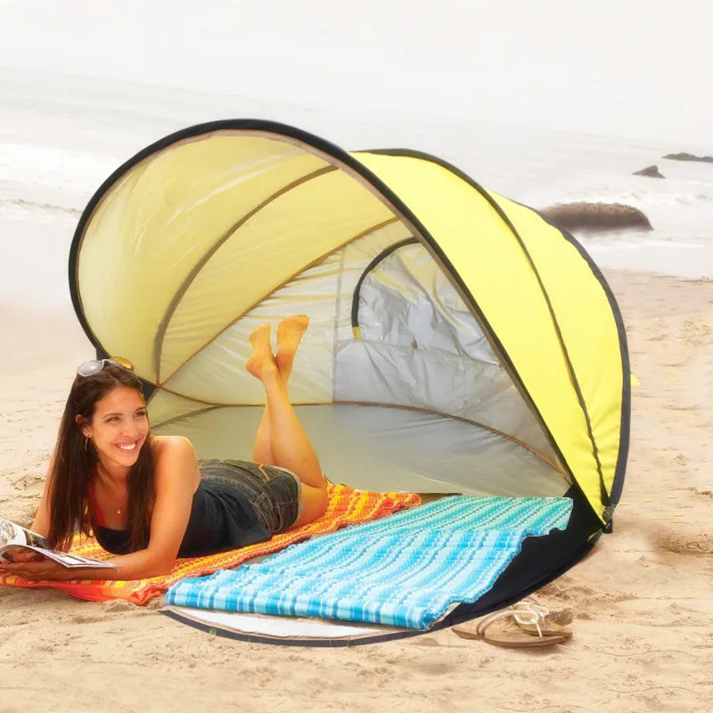 Pop Up Summer Automatic Beach Tent | Yazijico™