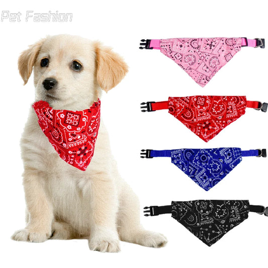 Pet Dog Neck Scarf Puppy Cat Dog Collar Bandana | Yazijico™ 