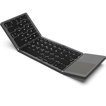 Mini Three Folding Bluetooth Keyboard | Yazijico™ 