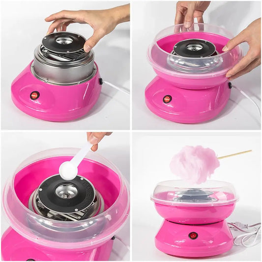 Cotton Candy Maker Machine Household Mini Electric Cotton Candy Maker 