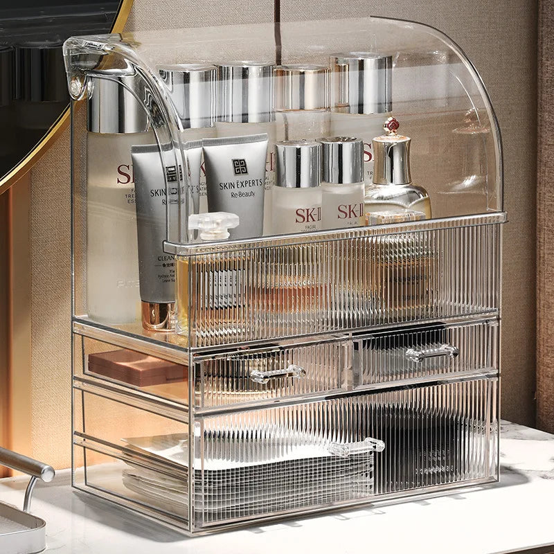 Yazijico™ Transparent Cosmetics Storage Box Storage - Yazijico™ 