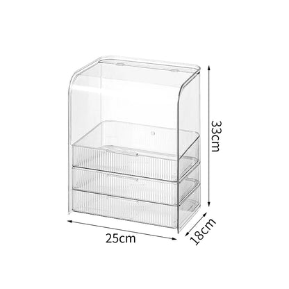 Clear Makeup Organizer PET Dustproof | Yazijico™ 