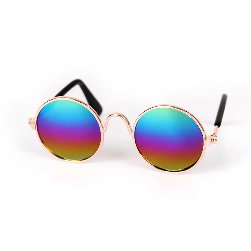Lovely Vintage Round Cat Sunglasses Reflection | Yazijico™ 